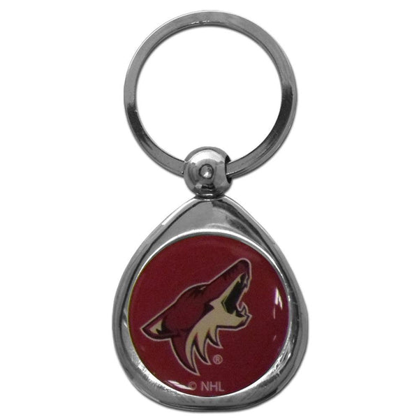 NHL - Arizona Coyotes Chrome Key Chain-Key Chains,Chrome Key Chains,NHL Chrome Key Chains-JadeMoghul Inc.