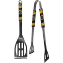 NHL - Boston Bruins 2 pc Steel BBQ Tool Set-Tailgating & BBQ Accessories,BBQ Tools,2 pc Steel Tool Set,NHL 2 pc Steel Tool Set-JadeMoghul Inc.