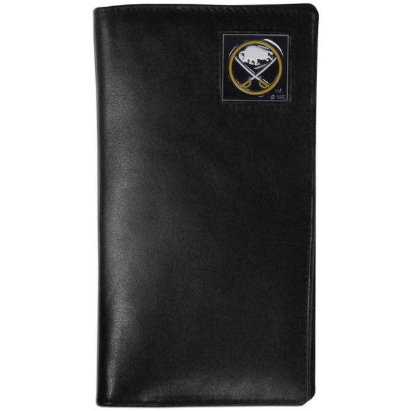 NHL - Buffalo Sabres Leather Tall Wallet-Wallets & Checkbook Covers,Tall Wallets,NHL Tall Wallets-JadeMoghul Inc.