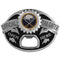 NHL - Buffalo Sabres Tailgater Belt Buckle-Jewelry & Accessories,Belt Buckles,Tailgater Belt Buckles,NHL Tailgater Belt Buckles-JadeMoghul Inc.