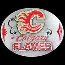 NHL - Calgary Flames Team Belt Buckle-Jewelry & Accessories,Belt Buckles,Team Belt Buckles,NHL Team Belt Buckles-JadeMoghul Inc.