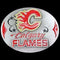 NHL - Calgary Flames Team Belt Buckle-Jewelry & Accessories,Belt Buckles,Team Belt Buckles,NHL Team Belt Buckles-JadeMoghul Inc.