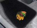 Car Mats NHL Chicago Blackhawks 2-pc Embroidered Front Car Mats 18"x27"