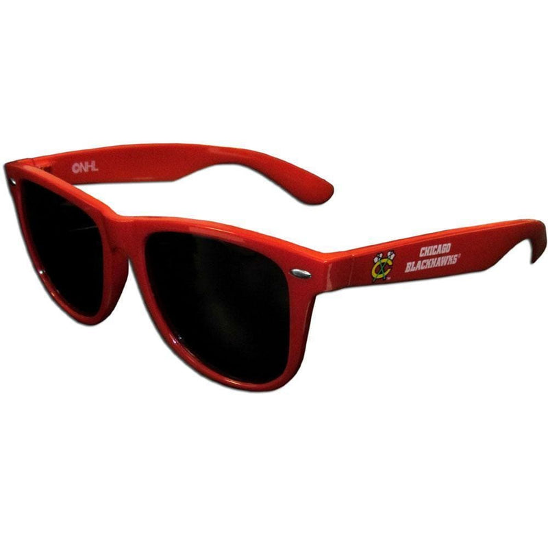 NHL - Chicago Blackhawks Beachfarer Sunglasses-Sunglasses, Eyewear & Accessories,Sunglasses,Beachfarer Sunglasses,NHL Beachfarer Sunglasses-JadeMoghul Inc.