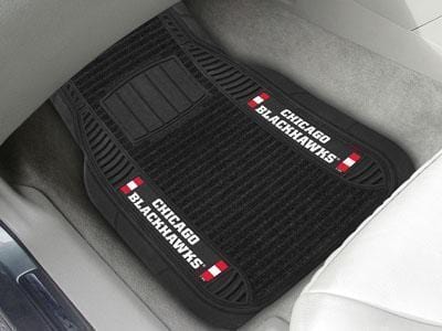 Weather Car Mats NHL Chicago Blackhawks Deluxe Mat 21"x27"