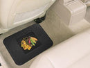 Rubber Car Floor Mats NHL Chicago Blackhawks Utility Car Mat 14"x17"