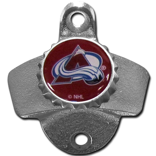 NHL - Colorado Avalanche Wall Mounted Bottle Opener-Home & Office,Wall Mounted Bottle Openers,NHL Wall Mounted Bottle Openers-JadeMoghul Inc.