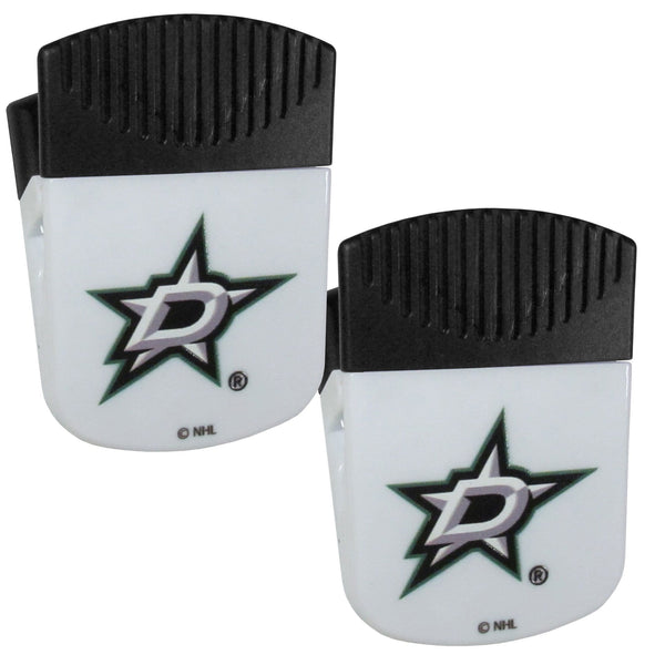 NHL - Dallas Stars Chip Clip Magnet with Bottle Opener, 2 pack-Other Cool Stuff,NHL Other Cool Stuff,Dallas Stars Other Cool Stuff-JadeMoghul Inc.