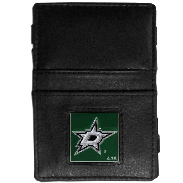 NHL - Dallas Stars Leather Jacob's Ladder Wallet-Wallets & Checkbook Covers,Jacob's Ladder Wallets,NHL Jacob's Ladder Wallets-JadeMoghul Inc.
