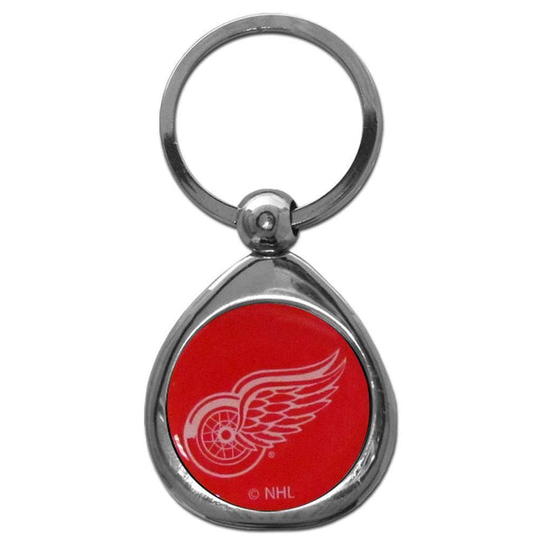 NHL - Detroit Red Wings Chrome Key Chain-Key Chains,Chrome Key Chains,NHL Chrome Key Chains-JadeMoghul Inc.