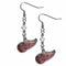 NHL - Detroit Red Wings Crystal Dangle Earrings-Jewelry & Accessories,Earrings,Crystal Dangle Earrings,NHL Crystal Earrings-JadeMoghul Inc.