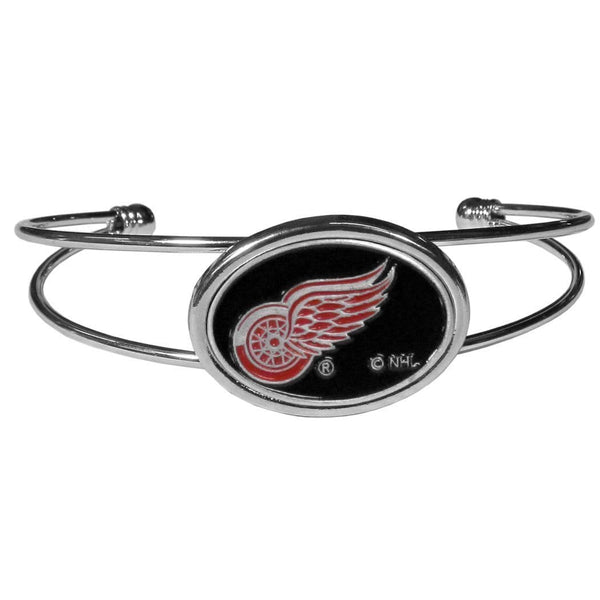 NHL - Detroit Red Wings Cuff Bracelet-Jewelry & Accessories,Bracelets,Cuff Bracelets,NHL Cuff Bracelets-JadeMoghul Inc.