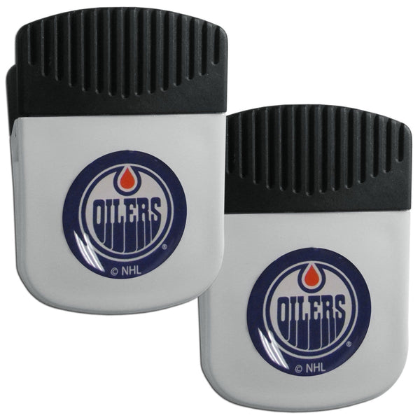 NHL - Edmonton Oilers Clip Magnet with Bottle Opener, 2 pack-Other Cool Stuff,NHL Other Cool Stuff,Edmonton Oilers Other Cool Stuff-JadeMoghul Inc.