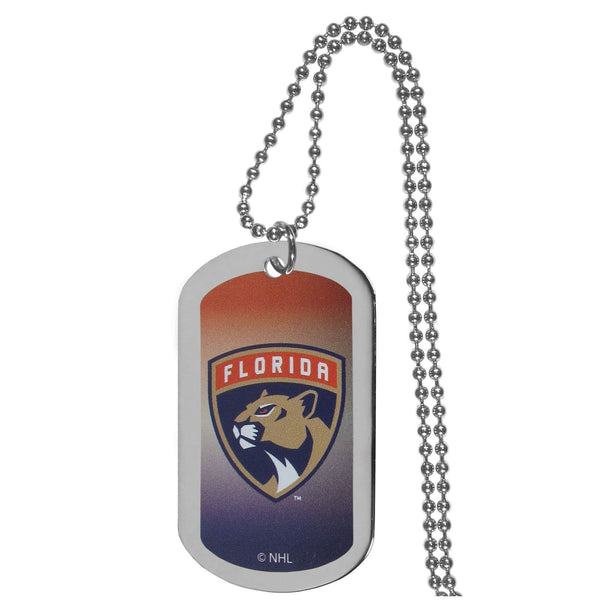 NHL - Florida Panthers Team Tag Necklace-Jewelry & Accessories,Necklaces,Team Tag Necklaces,NHL Team Tag Necklaces-JadeMoghul Inc.