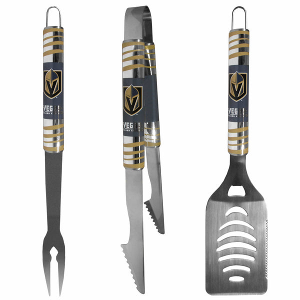 NHL - Las Vegas Golden Knights 3 pc Tailgater BBQ Set-Tailgating & BBQ Accessories,NHL Tailgating Accessories,-JadeMoghul Inc.