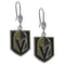 NHL - Las Vegas Golden Knights Crystal Dangle Earrings-Jewelry & Accessories,NHL Jewelry,NHL Earrings,Crystal Earrings-JadeMoghul Inc.