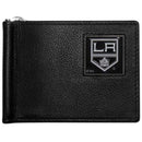 NHL - Los Angeles Kings Leather Bill Clip Wallet-Wallets & Checkbook Covers,Bill Clip Wallets,NHL Bill Clip Wallets-JadeMoghul Inc.