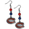NHL - Montreal Canadiens Fan Bead Dangle Earrings-Jewelry & Accessories,Earrings,Fan Bead Earrings,NHL Fan Bead Earrings-JadeMoghul Inc.