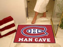 Door Mat NHL Montreal Canadiens Man Cave All-Star Mat 33.75"x42.5"