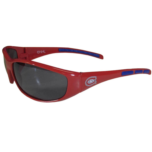 NHL - Montreal Canadiens Wrap Sunglasses-Sunglasses, Eyewear & Accessories,Sunglasses,Wrap Sunglasses,NHL Wrap Sunglasses-JadeMoghul Inc.