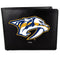 NHL - Nashville Predators Bi-fold Wallet Large Logo-Wallets & Checkbook Covers,NHL Wallets,Nashville Predators Wallets-JadeMoghul Inc.