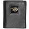 NHL - Nashville Predators Deluxe Leather Tri-fold Wallet-Wallets & Checkbook Covers,Tri-fold Wallets,Deluxe Tri-fold Wallets,Window Box Packaging,NHL Tri-fold Wallets-JadeMoghul Inc.