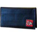 NHL - New Jersey Devils Leather Checkbook Cover-Wallets & Checkbook Covers,Checkbook Covers,Checkbook Covers,Window Box Packaging,NHL Checkbook Covers-JadeMoghul Inc.