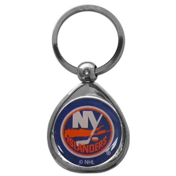 NHL - New York Islanders Chrome Key Chain-Key Chains,Chrome Key Chains,NHL Chrome Key Chains-JadeMoghul Inc.