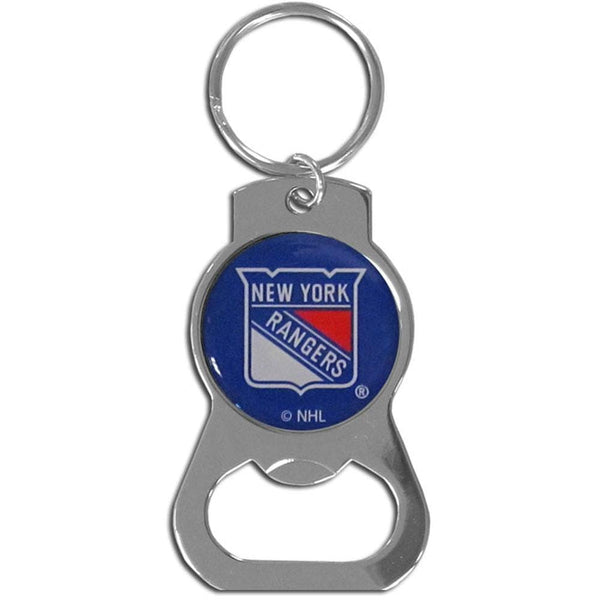 NHL - New York Rangers Bottle Opener Key Chain-Key Chains,Bottle Opener Key Chains,NHL Bottle Opener Key Chains-JadeMoghul Inc.