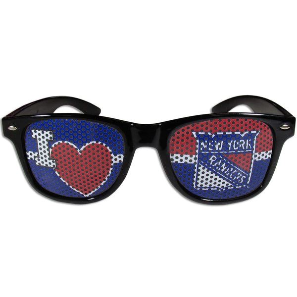 NHL - New York Rangers I Heart Game Day Shades-Sunglasses, Eyewear & Accessories,Sunglasses,Game Day Shades,I Heart Game Day Shades,NHL I Heart Game Day Shades-JadeMoghul Inc.