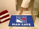 Mat Best NHL New York Rangers Man Cave All-Star Mat 33.75"x42.5"