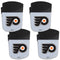 NHL - Philadelphia Flyers Chip Clip Magnet with Bottle Opener, 4 pack-Other Cool Stuff,NHL Other Cool Stuff,Philadelphia Flyers Other Cool Stuff-JadeMoghul Inc.