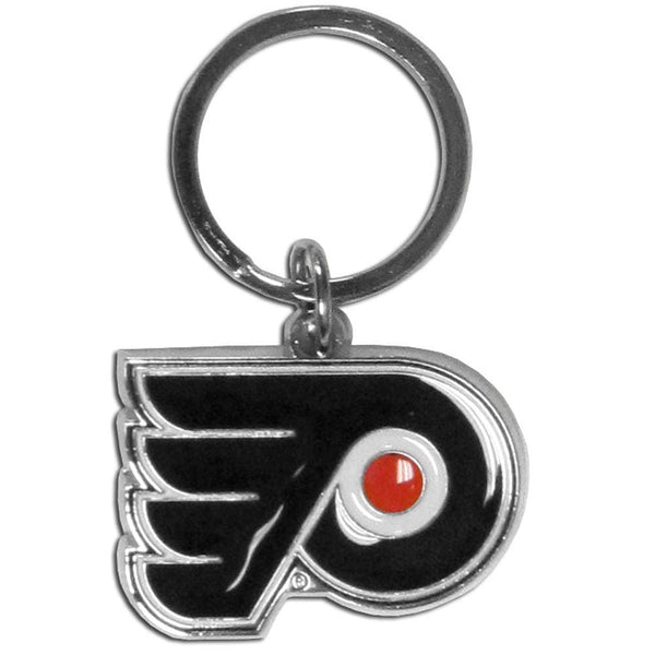 NHL - Philadelphia Flyers Enameled Key Chain-Key Chains,Chrome and Enameled Key Chains,NHL Chrome and Enameled Key Chains-JadeMoghul Inc.