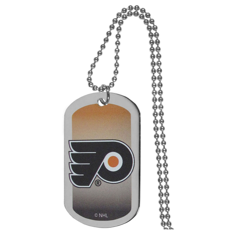 NHL - Philadelphia Flyers Team Tag Necklace-Jewelry & Accessories,Necklaces,Team Tag Necklaces,NHL Team Tag Necklaces-JadeMoghul Inc.