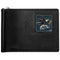 NHL - San Jose Sharks Leather Bill Clip Wallet-Wallets & Checkbook Covers,Bill Clip Wallets,NHL Bill Clip Wallets-JadeMoghul Inc.