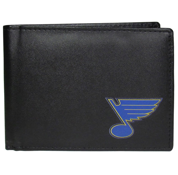 NHL - St. Louis Blues Bi-fold Wallet-Wallets & Checkbook Covers,NHL Wallets,St. Louis Blues Wallets-JadeMoghul Inc.