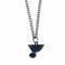 NHL - St. Louis Blues Chain Necklace with Small Charm-Jewelry & Accessories,Necklaces,Chain Necklaces,NHL Chain Necklaces-JadeMoghul Inc.