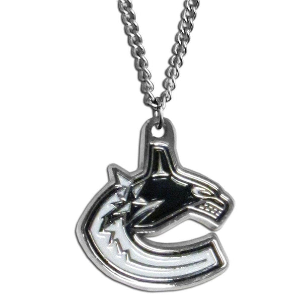 NHL - Vancouver Canucks Chain Necklace-Jewelry & Accessories,Necklaces,Chain Necklaces,NHL Chain Necklaces-JadeMoghul Inc.