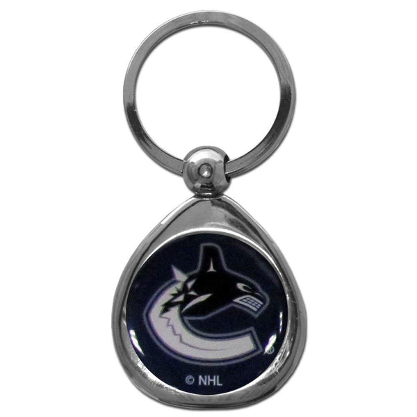 NHL - Vancouver Canucks Chrome Key Chain-Key Chains,Chrome Key Chains,NHL Chrome Key Chains-JadeMoghul Inc.