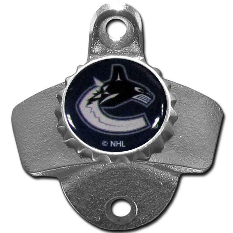 NHL - Vancouver Canucks Wall Mounted Bottle Opener-Home & Office,Wall Mounted Bottle Openers,NHL Wall Mounted Bottle Openers-JadeMoghul Inc.