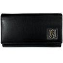 NHL - Vegas Golden Knights Leather Women's Wallet-Wallets & Checkbook Covers,NHL Wallets,NHL Women's Wallets-JadeMoghul Inc.