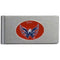 NHL - Washington Capitals Brushed Metal Money Clip-Wallets & Checkbook Covers,Money Clips,Brushed Money Clips,NHL Brushed Money Clips-JadeMoghul Inc.