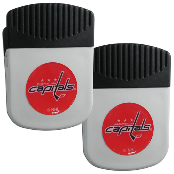 NHL - Washington Capitals Clip Magnet with Bottle Opener, 2 pack-Other Cool Stuff,NHL Other Cool Stuff,Washington Capitals Other Cool Stuff-JadeMoghul Inc.
