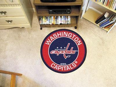 Round Rugs NHL Washington Capitals Roundel Mat 27" diameter