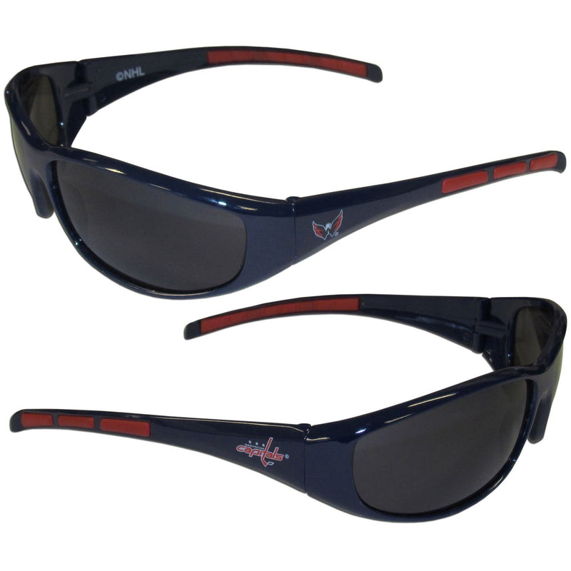 NHL - Washington Capitals Wrap Sunglasses-Sunglasses, Eyewear & Accessories,Sunglasses,Wrap Sunglasses,NHL Wrap Sunglasses-JadeMoghul Inc.