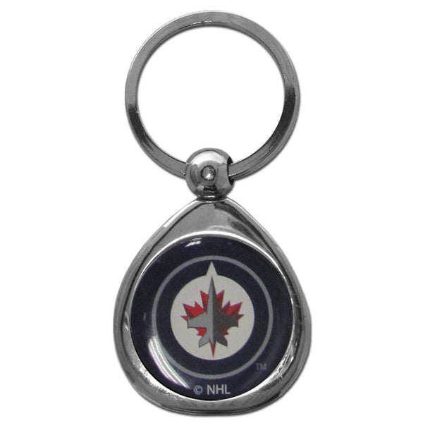 NHL - Winnipeg Jets Chrome Key Chain-Key Chains,Chrome Key Chains,NHL Chrome Key Chains-JadeMoghul Inc.