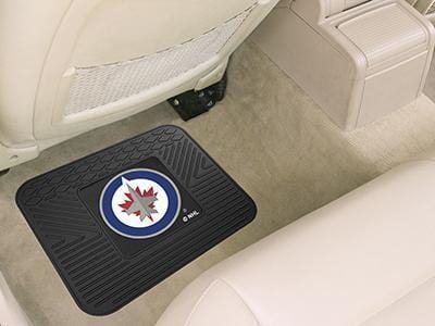 Rubber Mat NHL Winnipeg Jets Utility Car Mat 14"x17"