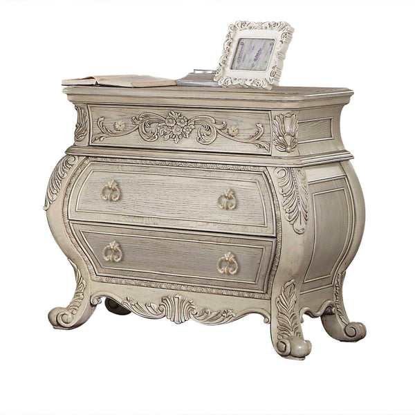 Nightstands Cheap Nightstands - 20" X 38" X 34" Antique White Wood Nightstand HomeRoots