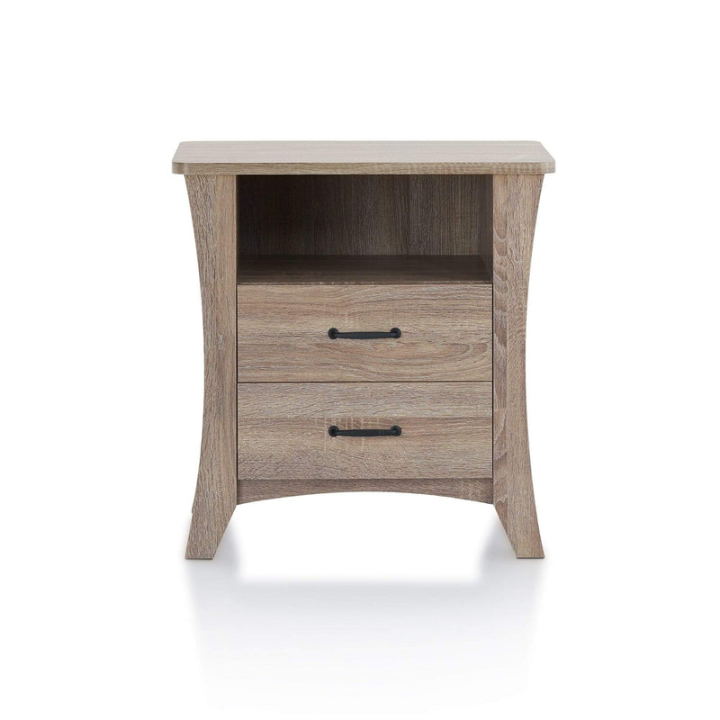 Nightstands Cheap Nightstands - 24" X 16" X 24" Rustic Natural Particle Board Nightstand HomeRoots