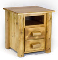 Nightstands Nightstands For Sale - 21.5" X 23" X 23" Light Honey Wood 2 Drawer Nightstand HomeRoots